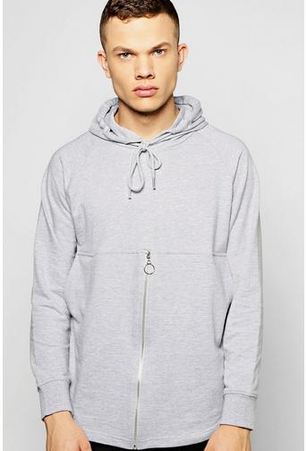 Hoodie With Zip Centre