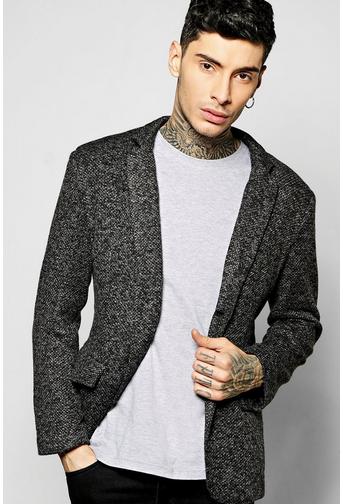 Flecked Casual Blazer