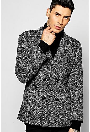Flecked Double Breasted Smart Blazer