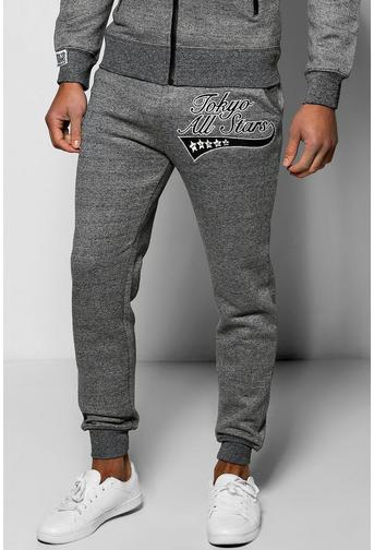 Tokyo All Stars Salt and Pepper Joggers