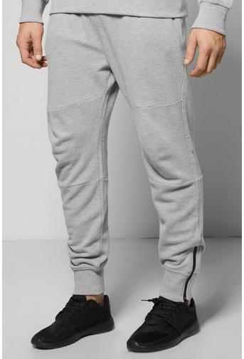 mens zip cuff joggers