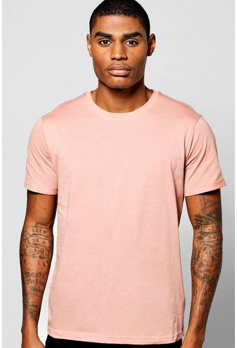 Crew Neck With Rolled Sleeve