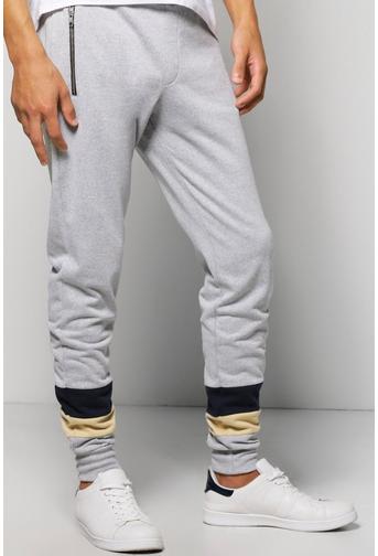 Skinny Fit Panel Joggers