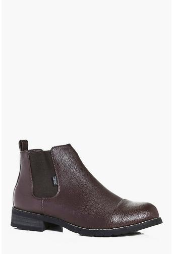 Pu Chelsea Boot