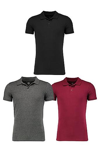 Muscle Fit Polo 3 Pack