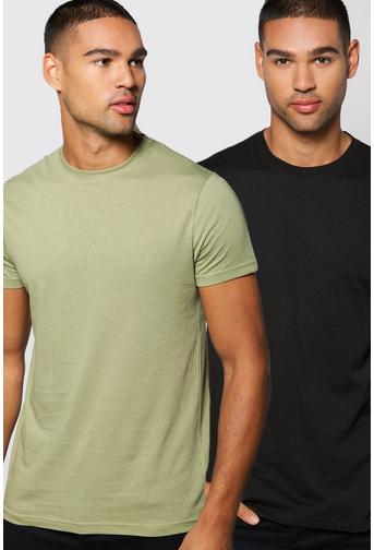 Crew Neck T Shirt 2 Pack
