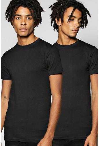 2 Pack Muscle Fit T Shirt