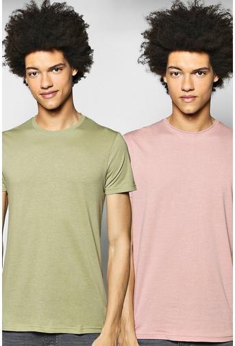 2 Pack Crew Neck T Shirts