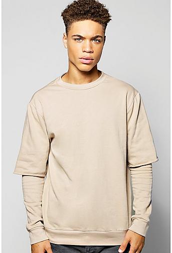 Oversized Layer Sweatshirt