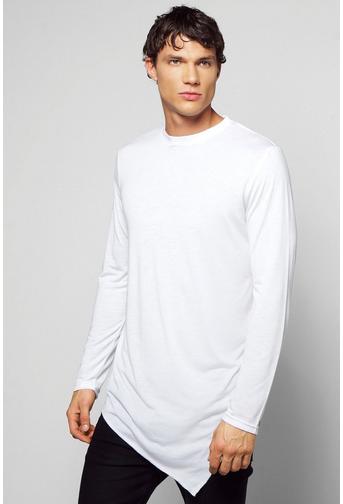 asymmetric t shirt mens