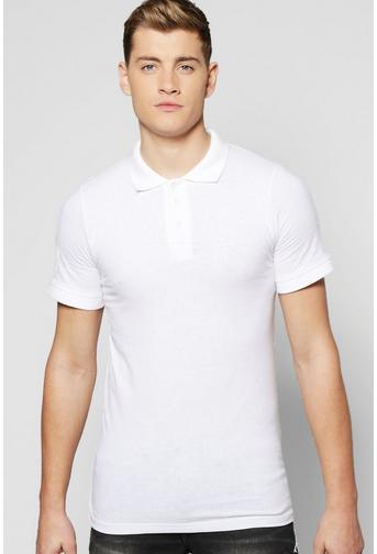 Muscle Fit Polo In Jersey