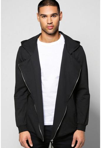 Longline Fishtail Hoodie