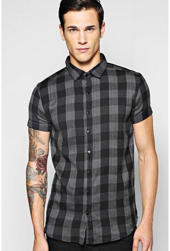 Short Sleeve Check Shirt