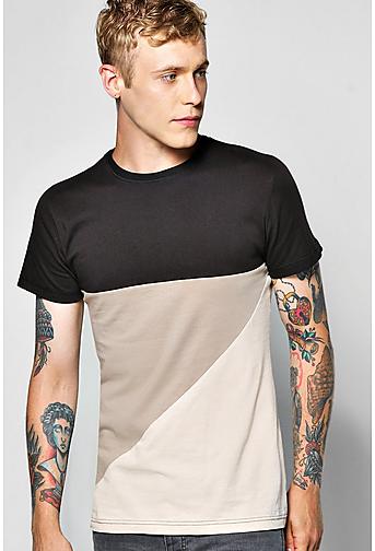 Spliced T Shirt