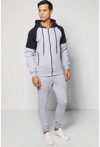 Raglan Hooded Tracksuit