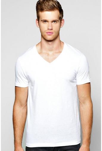 Basic V Neck T Shirt