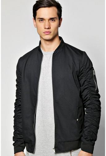 Cotton MA1 Bomber With Parachute Sleeves