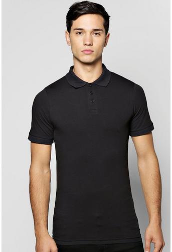 Short Sleeve Extreme Muscle Fit Polo