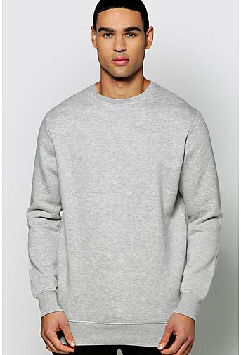 Slim Fit Basic Sweatshirt
