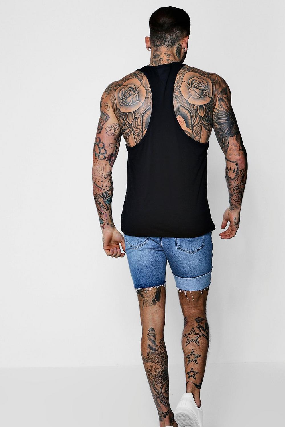 Boohoo Mens Extreme Racer Back Muscle Fit Vest | eBay