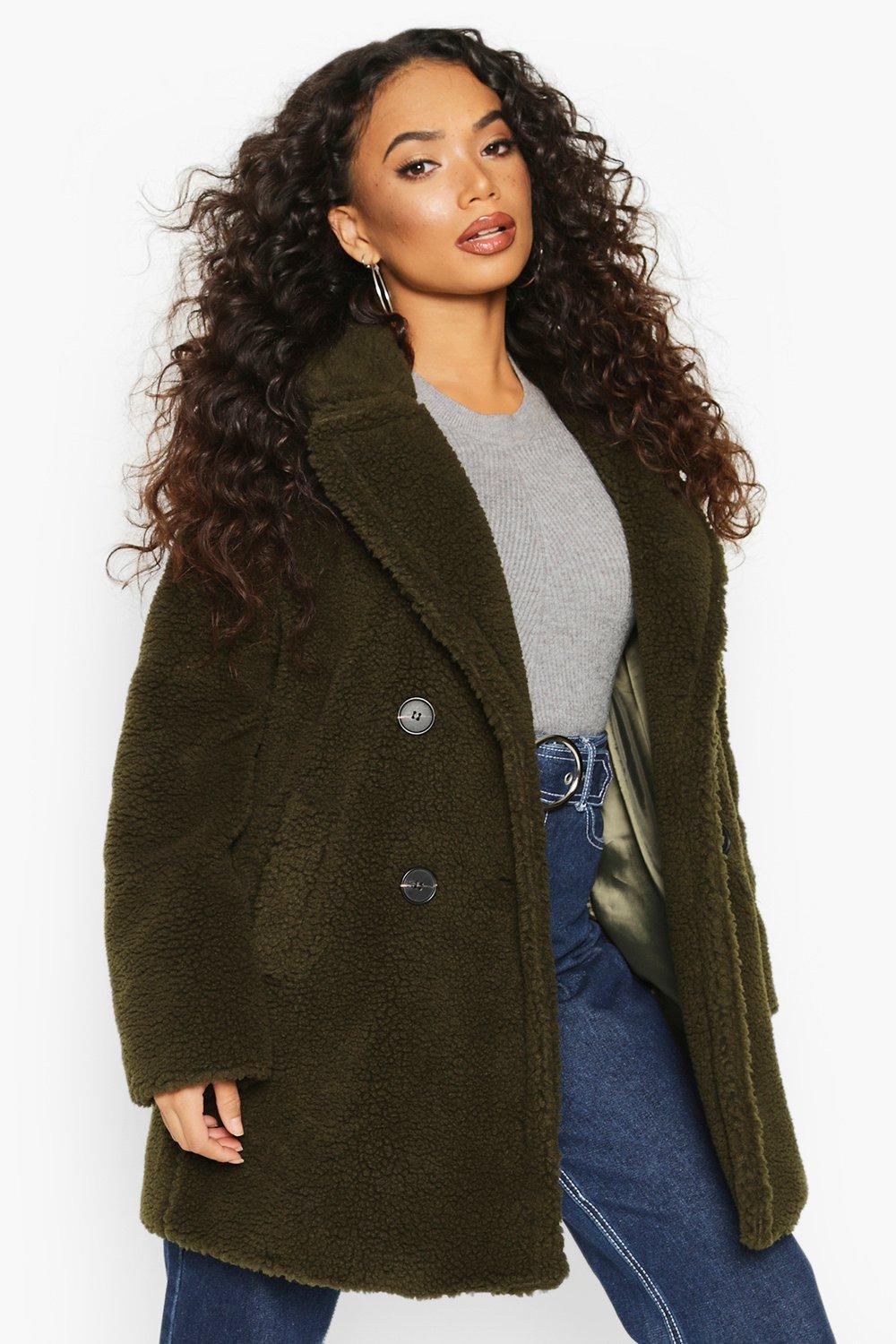 Teddy coat petite online