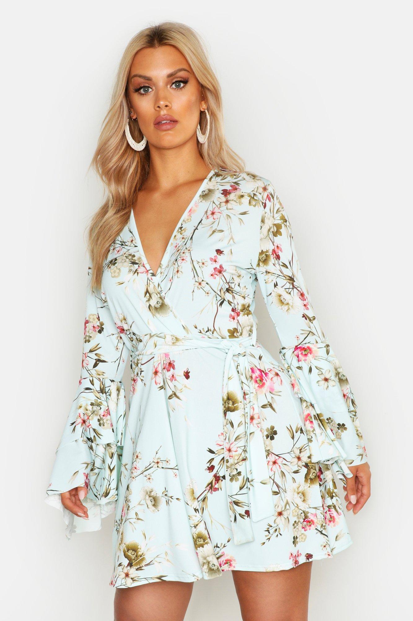 extreme ruffle dress