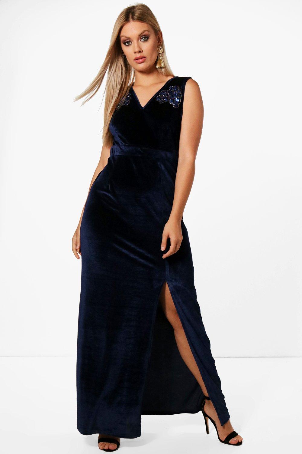 boohoo plus maxi