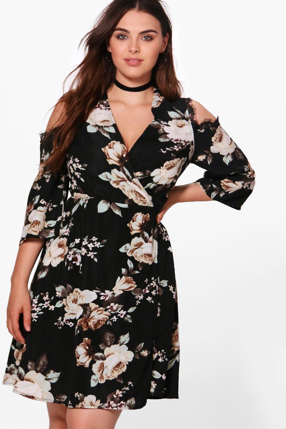 alexis floral gown