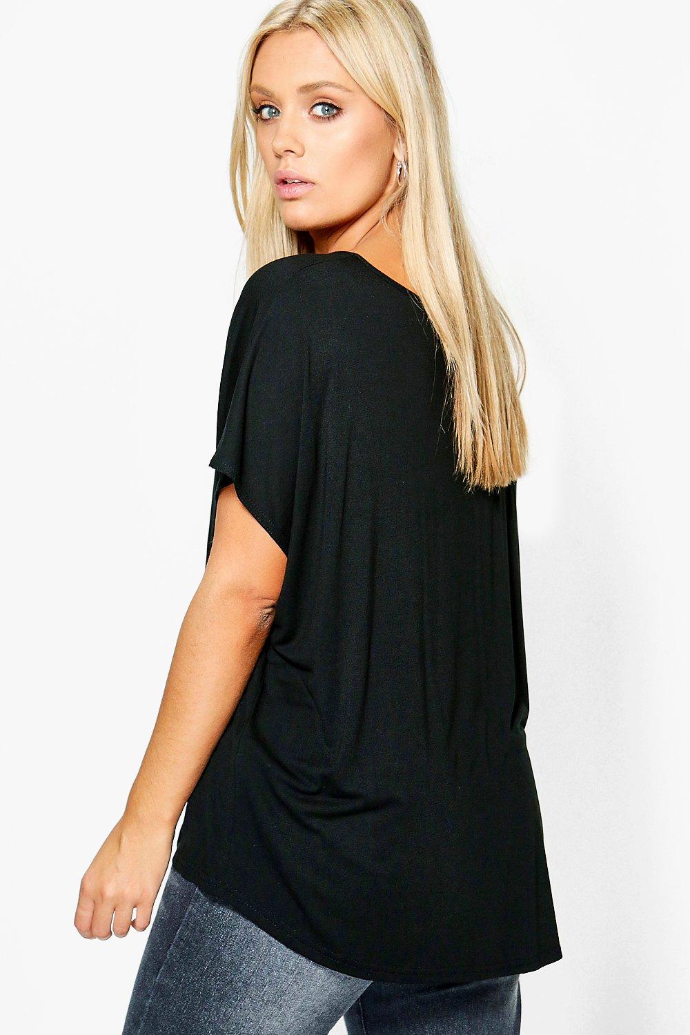 boohoo shirts plus size