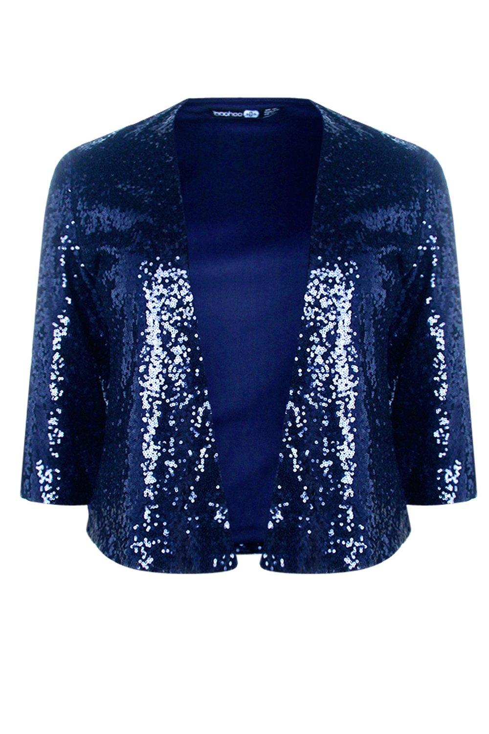 plus sequin kimono