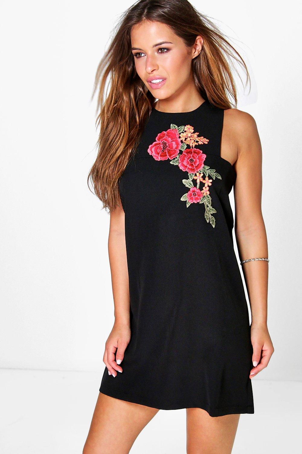 womens petite black dress