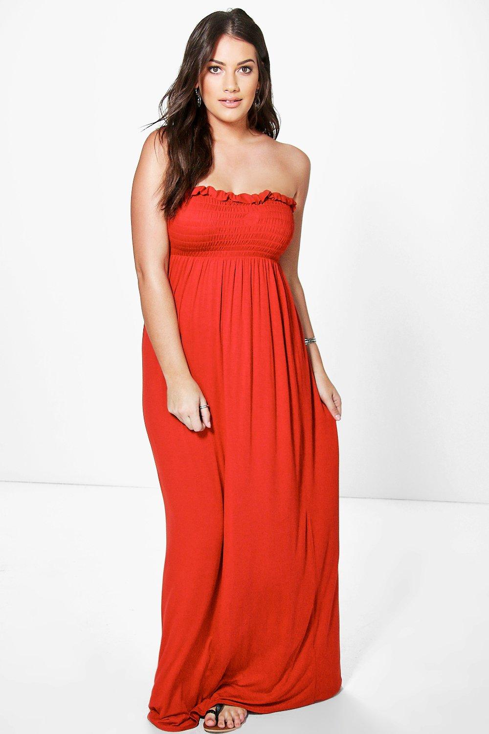 boohoo plus maxi