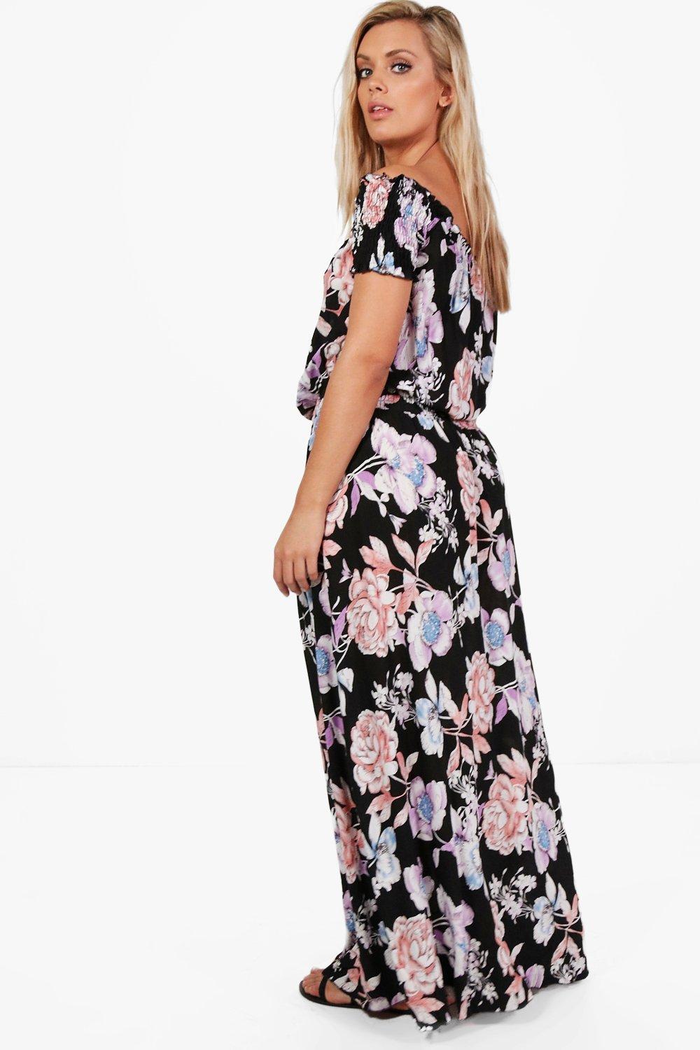 boohoo plus maxi