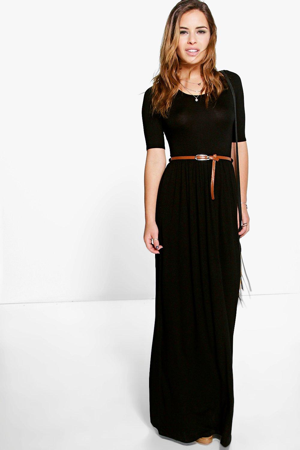 elastic waist maxi