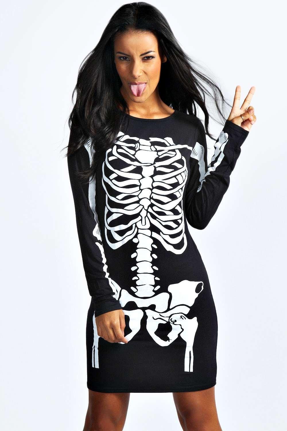 skeleton dress