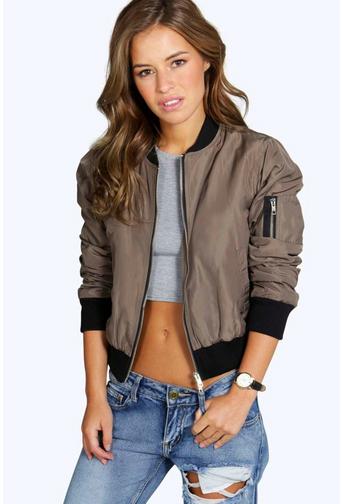 Petite Shannon MA1 Bomber Jacket
