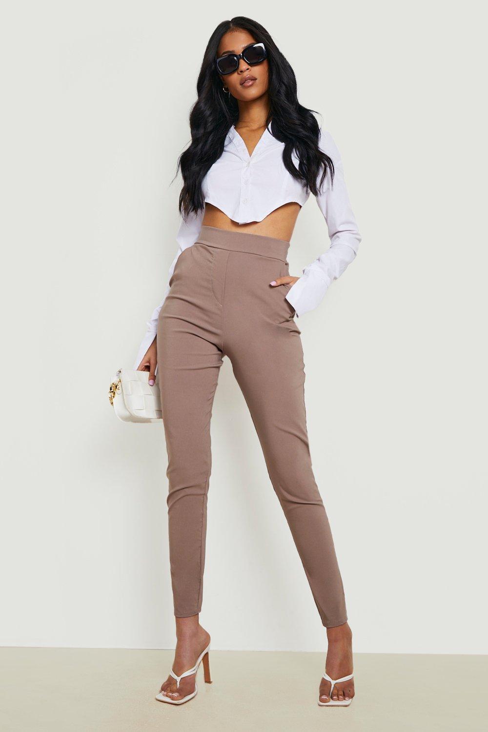Tall Stretch Tapered Trouser, Beige