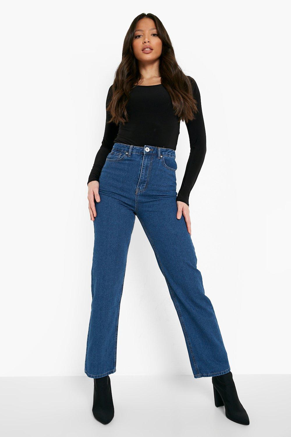 Jeans Tall in taglio maschile, Azzurro