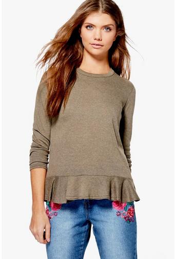 Tall Nia Frill Hem Jumper