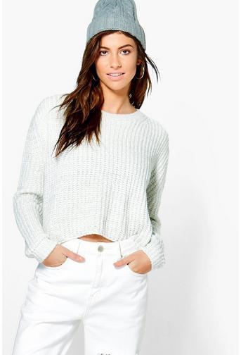 Ava Chunky Crop Jumper