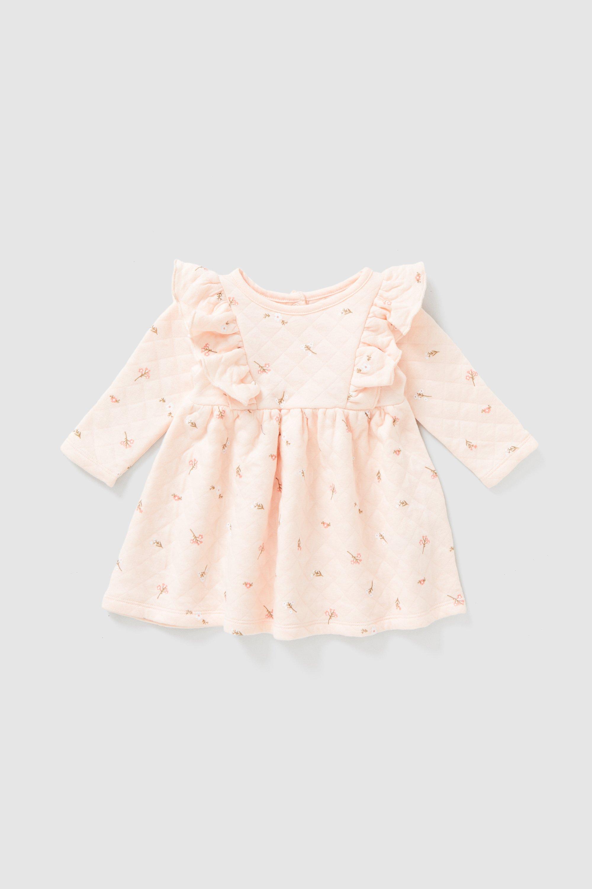 Baby Girls Quilted Dress