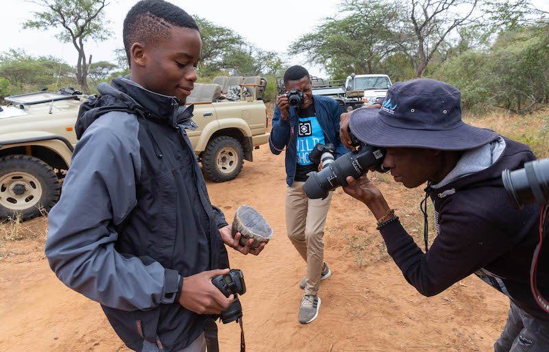 Kgaugelo Neville Ngomane takes part in the YPP South Africa to highlight the importance of conservation