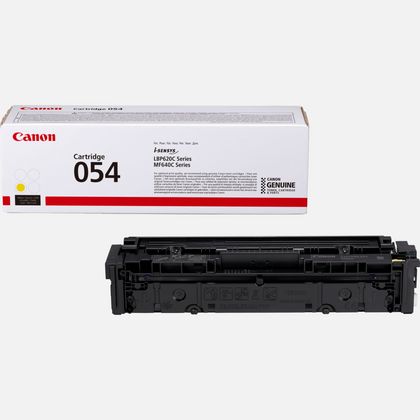 Image of Canon 054 Toner Cartridge, Yellow
