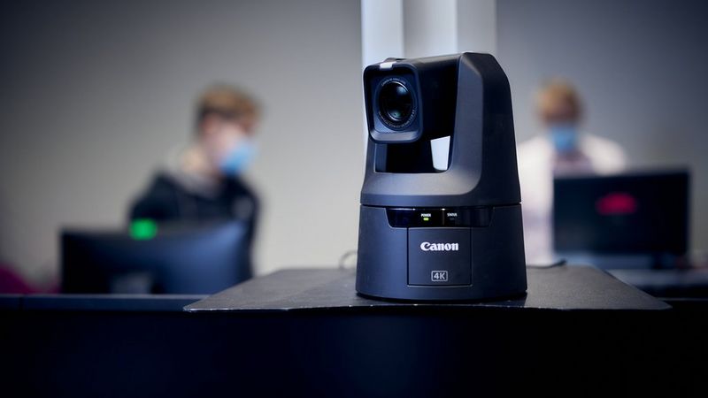 Camera, Depth of field, Table, IT workers