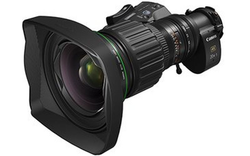 Canon strengthens its 4K broadcast lens line-up with the flexible hybrid concept BCTV zoom lens – the CJ20ex5B