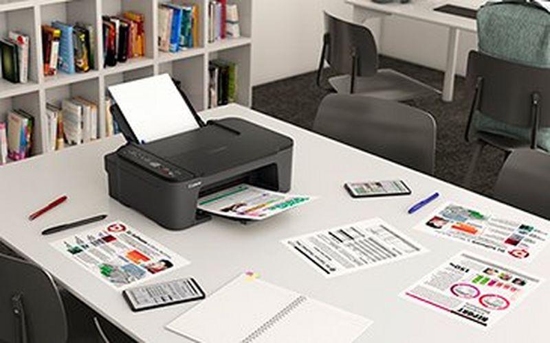 Print, scan and copy effortlessly with Canon’s PIXMA TS3450 Series, a compact and easy-to-use entry-level printer