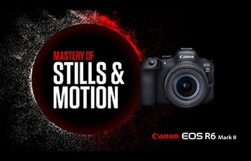 Never compromise your creativity: master stills and motion with the high-speed EOS R6 Mark II