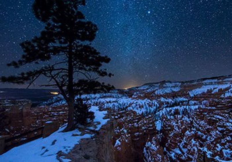 The Milky Way arcing over Bryce Canyon, Utah, USA