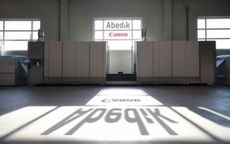 Abedik stawia na rozwiązania inkjetowe. Pierwszy w Polsce Canon ColorStream 8160 właśnie rozpoczął produkcję!