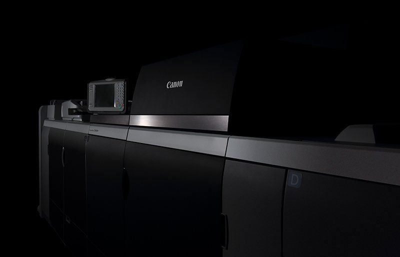 Image of new imagePRESS C10010VP with dark background